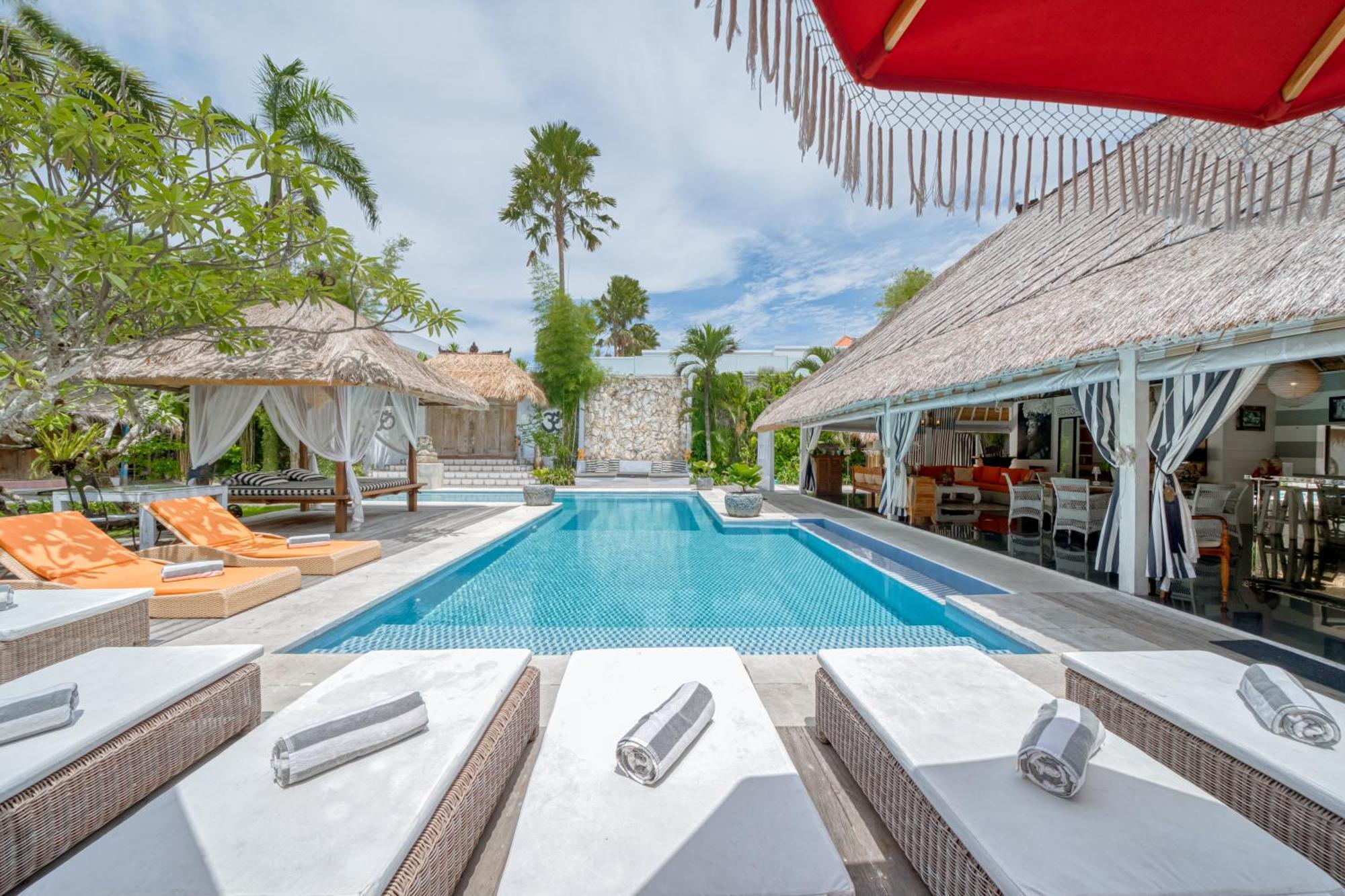 Villa Kalis, 10 Bedroom Family And Group Villa Seminyak Exterior foto